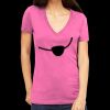 Tultex 214 - Ladies' Slim Fit Fine Jersey V-Neck Thumbnail