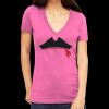 Tultex 214 - Ladies' Slim Fit Fine Jersey V-Neck Thumbnail