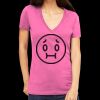 Tultex 214 - Ladies' Slim Fit Fine Jersey V-Neck Thumbnail