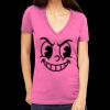 Tultex 214 - Ladies' Slim Fit Fine Jersey V-Neck Thumbnail