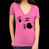 Tultex 214 - Ladies' Slim Fit Fine Jersey V-Neck Thumbnail