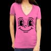 Tultex 214 - Ladies' Slim Fit Fine Jersey V-Neck Thumbnail