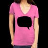 Tultex 214 - Ladies' Slim Fit Fine Jersey V-Neck Thumbnail