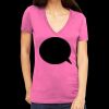 Tultex 214 - Ladies' Slim Fit Fine Jersey V-Neck Thumbnail
