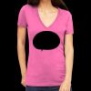 Tultex 214 - Ladies' Slim Fit Fine Jersey V-Neck Thumbnail