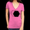 Tultex 214 - Ladies' Slim Fit Fine Jersey V-Neck Thumbnail