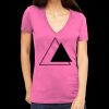 Tultex 214 - Ladies' Slim Fit Fine Jersey V-Neck Thumbnail