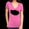 Tultex 214 - Ladies' Slim Fit Fine Jersey V-Neck Thumbnail