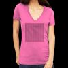 Tultex 214 - Ladies' Slim Fit Fine Jersey V-Neck Thumbnail