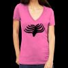 Tultex 214 - Ladies' Slim Fit Fine Jersey V-Neck Thumbnail