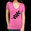Tultex 214 - Ladies' Slim Fit Fine Jersey V-Neck Thumbnail