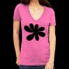 Tultex 214 - Ladies' Slim Fit Fine Jersey V-Neck Thumbnail