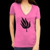 Tultex 214 - Ladies' Slim Fit Fine Jersey V-Neck Thumbnail