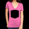 Tultex 214 - Ladies' Slim Fit Fine Jersey V-Neck Thumbnail