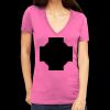 Tultex 214 - Ladies' Slim Fit Fine Jersey V-Neck Thumbnail