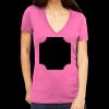 Tultex 214 - Ladies' Slim Fit Fine Jersey V-Neck Thumbnail