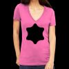 Tultex 214 - Ladies' Slim Fit Fine Jersey V-Neck Thumbnail