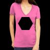 Tultex 214 - Ladies' Slim Fit Fine Jersey V-Neck Thumbnail