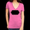 Tultex 214 - Ladies' Slim Fit Fine Jersey V-Neck Thumbnail