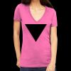 Tultex 214 - Ladies' Slim Fit Fine Jersey V-Neck Thumbnail