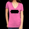 Tultex 214 - Ladies' Slim Fit Fine Jersey V-Neck Thumbnail