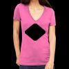 Tultex 214 - Ladies' Slim Fit Fine Jersey V-Neck Thumbnail
