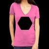 Tultex 214 - Ladies' Slim Fit Fine Jersey V-Neck Thumbnail