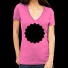 Tultex 214 - Ladies' Slim Fit Fine Jersey V-Neck Thumbnail