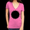Tultex 214 - Ladies' Slim Fit Fine Jersey V-Neck Thumbnail