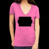 Tultex 214 - Ladies' Slim Fit Fine Jersey V-Neck Thumbnail