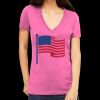 Tultex 214 - Ladies' Slim Fit Fine Jersey V-Neck Thumbnail