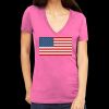 Tultex 214 - Ladies' Slim Fit Fine Jersey V-Neck Thumbnail