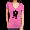 Tultex 214 - Ladies' Slim Fit Fine Jersey V-Neck Thumbnail