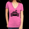 Tultex 214 - Ladies' Slim Fit Fine Jersey V-Neck Thumbnail