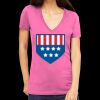 Tultex 214 - Ladies' Slim Fit Fine Jersey V-Neck Thumbnail