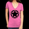 Tultex 214 - Ladies' Slim Fit Fine Jersey V-Neck Thumbnail