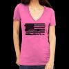 Tultex 214 - Ladies' Slim Fit Fine Jersey V-Neck Thumbnail