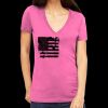 Tultex 214 - Ladies' Slim Fit Fine Jersey V-Neck Thumbnail