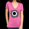 Tultex 214 - Ladies' Slim Fit Fine Jersey V-Neck Thumbnail