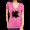 Tultex 214 - Ladies' Slim Fit Fine Jersey V-Neck Thumbnail