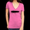 Tultex 214 - Ladies' Slim Fit Fine Jersey V-Neck Thumbnail