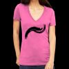Tultex 214 - Ladies' Slim Fit Fine Jersey V-Neck Thumbnail