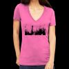 Tultex 214 - Ladies' Slim Fit Fine Jersey V-Neck Thumbnail