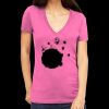 Tultex 214 - Ladies' Slim Fit Fine Jersey V-Neck Thumbnail