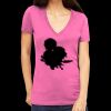 Tultex 214 - Ladies' Slim Fit Fine Jersey V-Neck Thumbnail