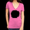 Tultex 214 - Ladies' Slim Fit Fine Jersey V-Neck Thumbnail