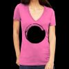 Tultex 214 - Ladies' Slim Fit Fine Jersey V-Neck Thumbnail