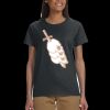Gildan 100% Cotton Ladies T-Shirt Thumbnail