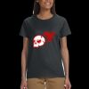Gildan 100% Cotton Ladies T-Shirt Thumbnail