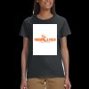 Gildan 100% Cotton Ladies T-Shirt Thumbnail